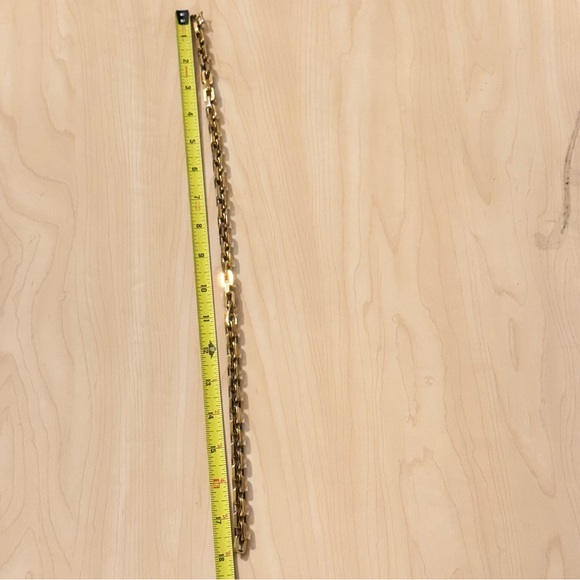 Eddie Borgo Supra Link 18” Collar Necklace Gold NEW Classic Heritage Link NWT - Picture 8 of 8